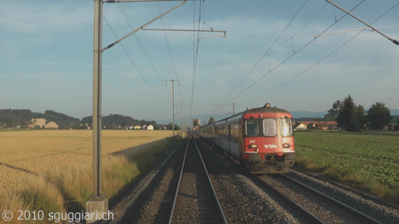 Vista dalla cabina - BLS BDt EW II